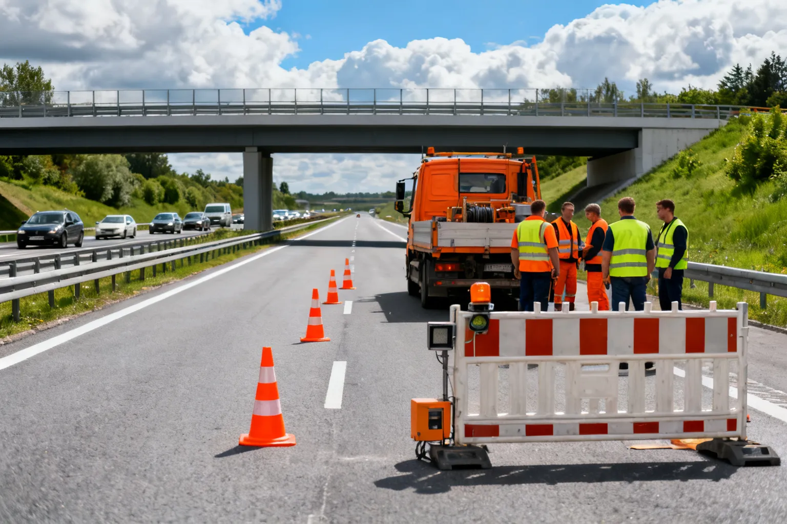 Utrudnienia ruchu w Pomorskiem 11.09.2026 — prace na A1, S6 i zablokowana DK90