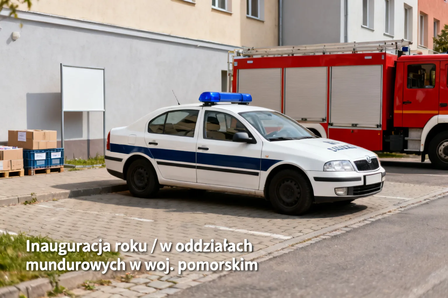 Inauguracja roku 2026/2027 w oddziałach mundurowych w woj. pomorskim