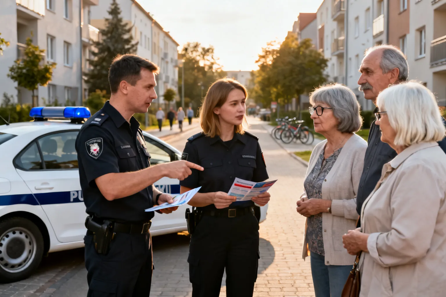 Gdańscy policjanci uczulili seniorów z Suchanina na oszustwa