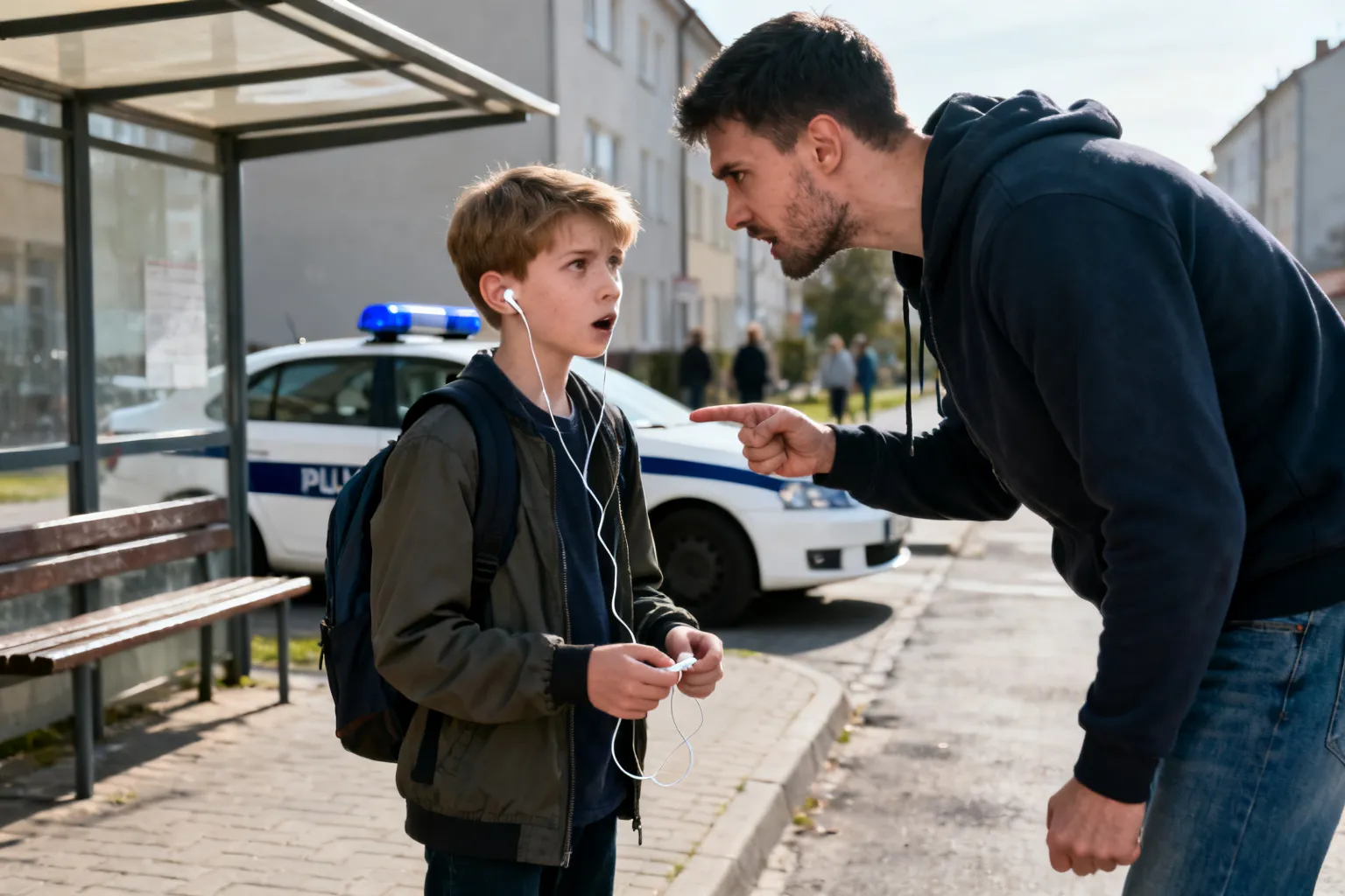 19-latek zagroził 14-latkowi na przystanku i zabrał mu słuchawki