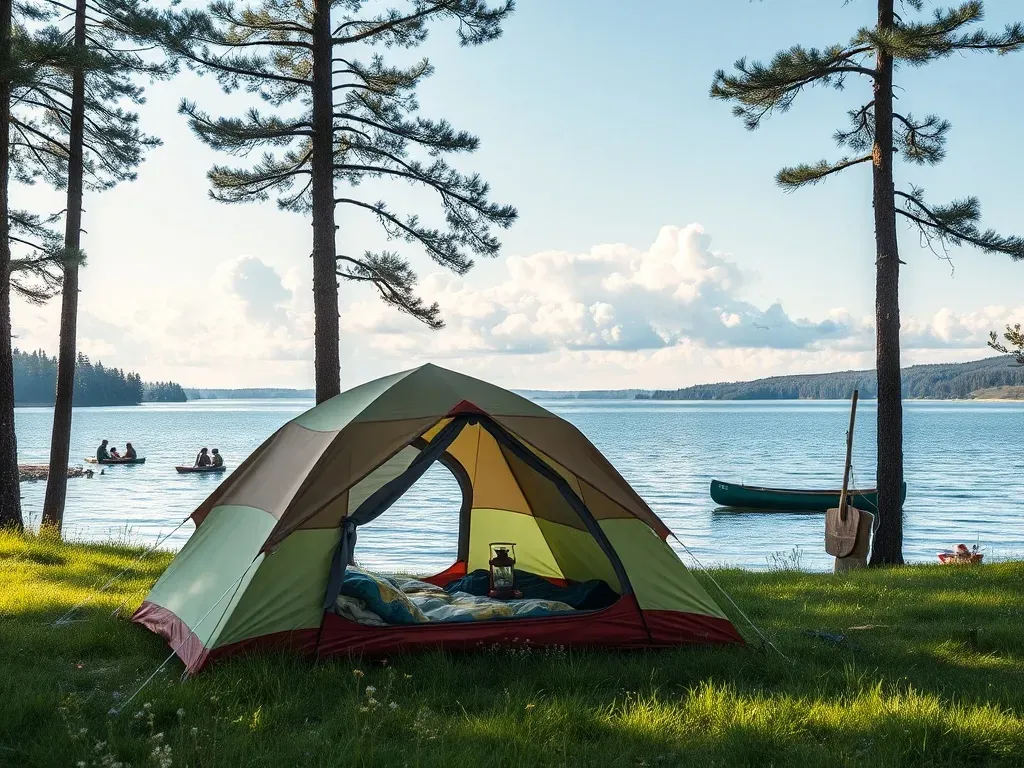 Pole namiotowe Mazury: odkryj najlepsze miejsca na biwakowanie