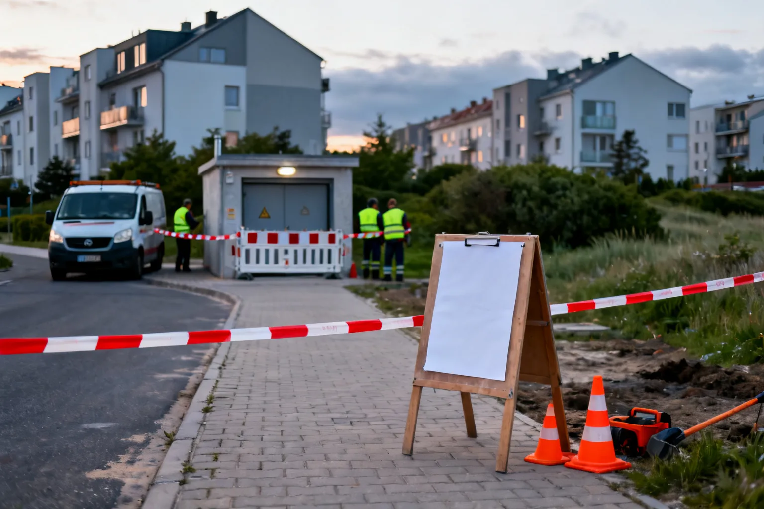 Przerwa ciepłej wody Oksywie, Gdynia — 29–30 września