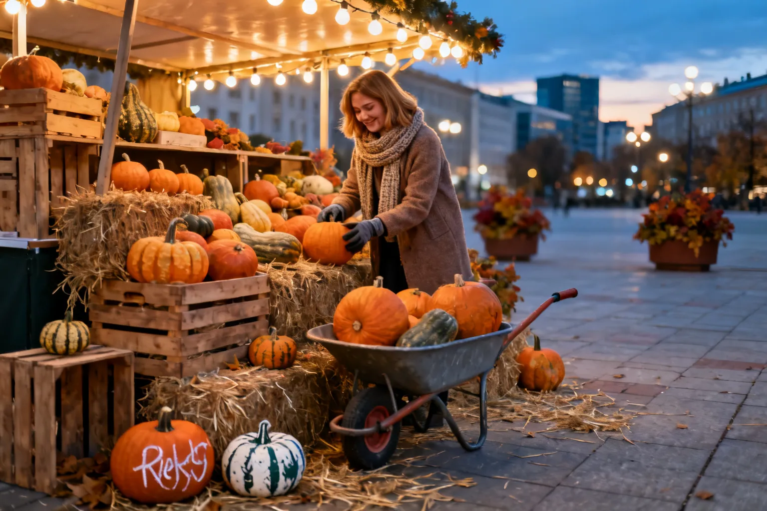 Farma dyniowa Plac Dominikański Gdańsk — ostatnie dni do 31 października