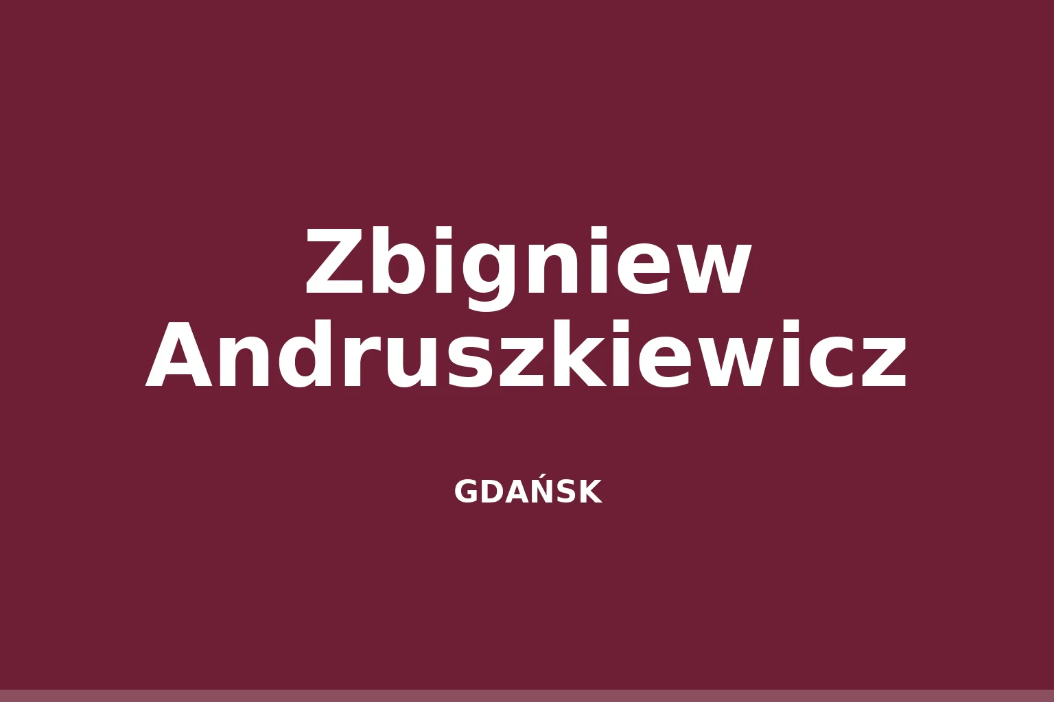 Zbigniew Andruszkiewicz