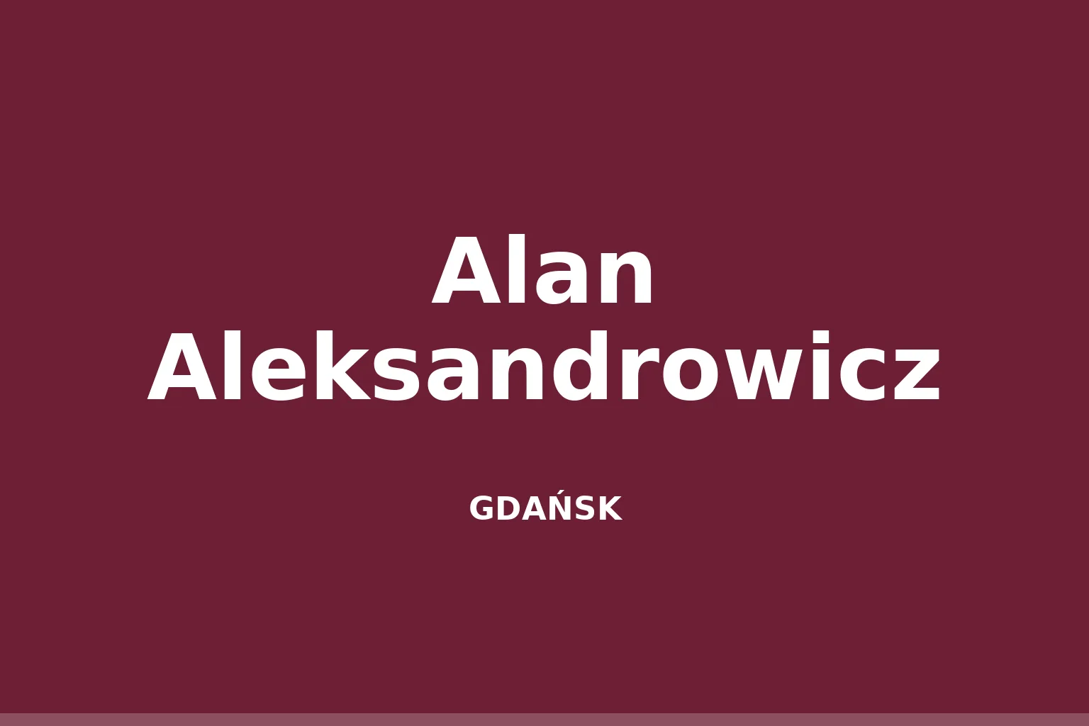 Alan Aleksandrowicz